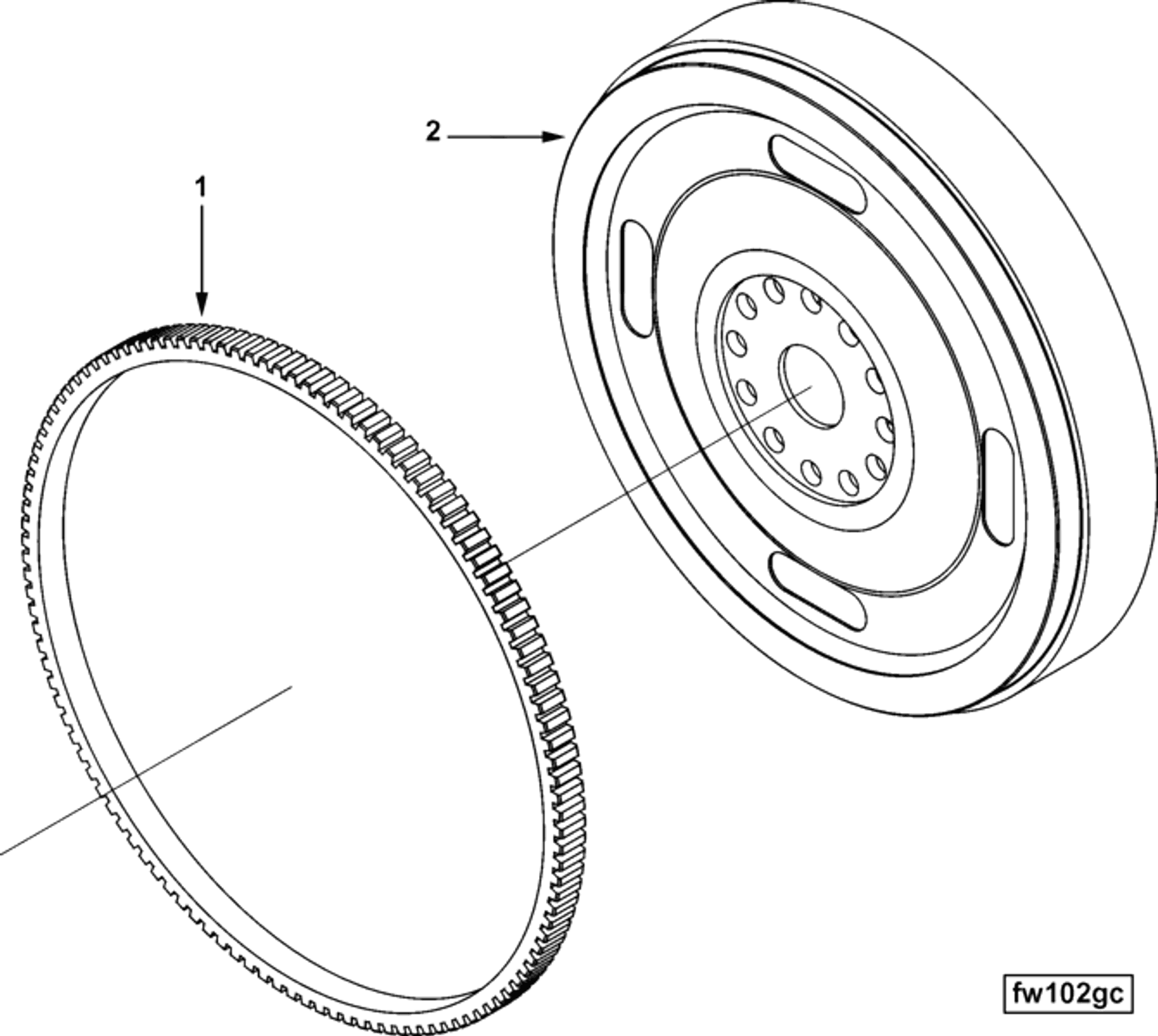 Flywheel | Cummins 3104651