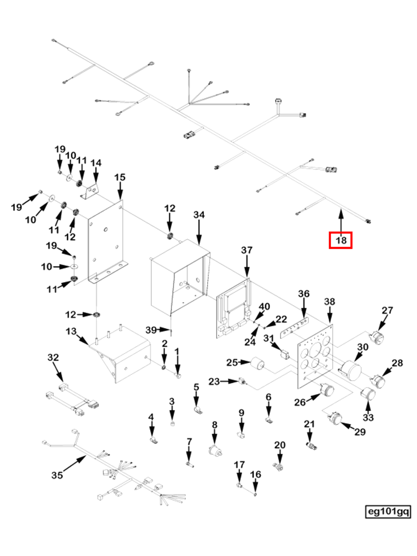 Ring | Cummins 3165263 | Wiring Harness