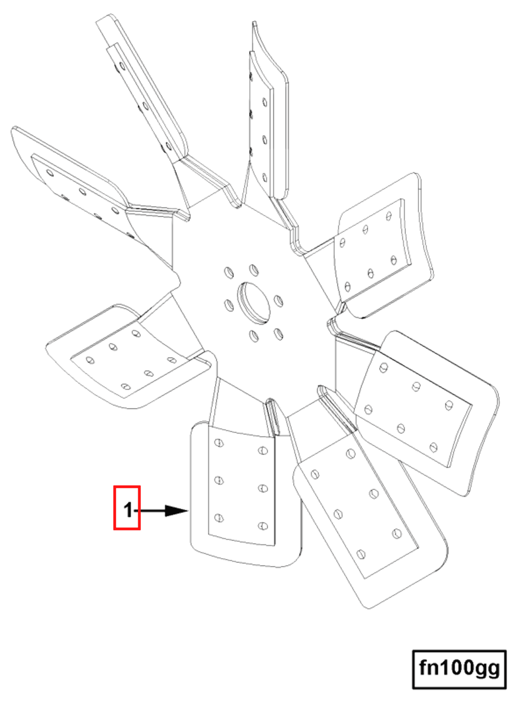 Engine | Cummins 3165475 | Engine Fan