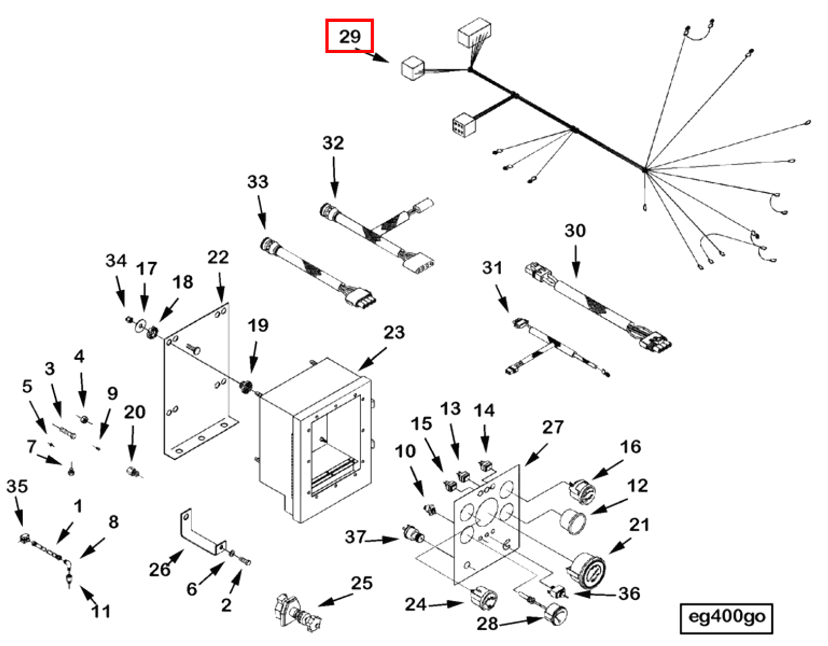 Ring | Cummins 3171012 | Wiring Harness