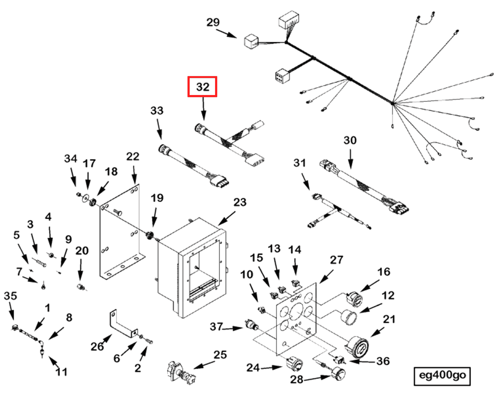 Ring | Cummins 3171022 | Wiring Harness