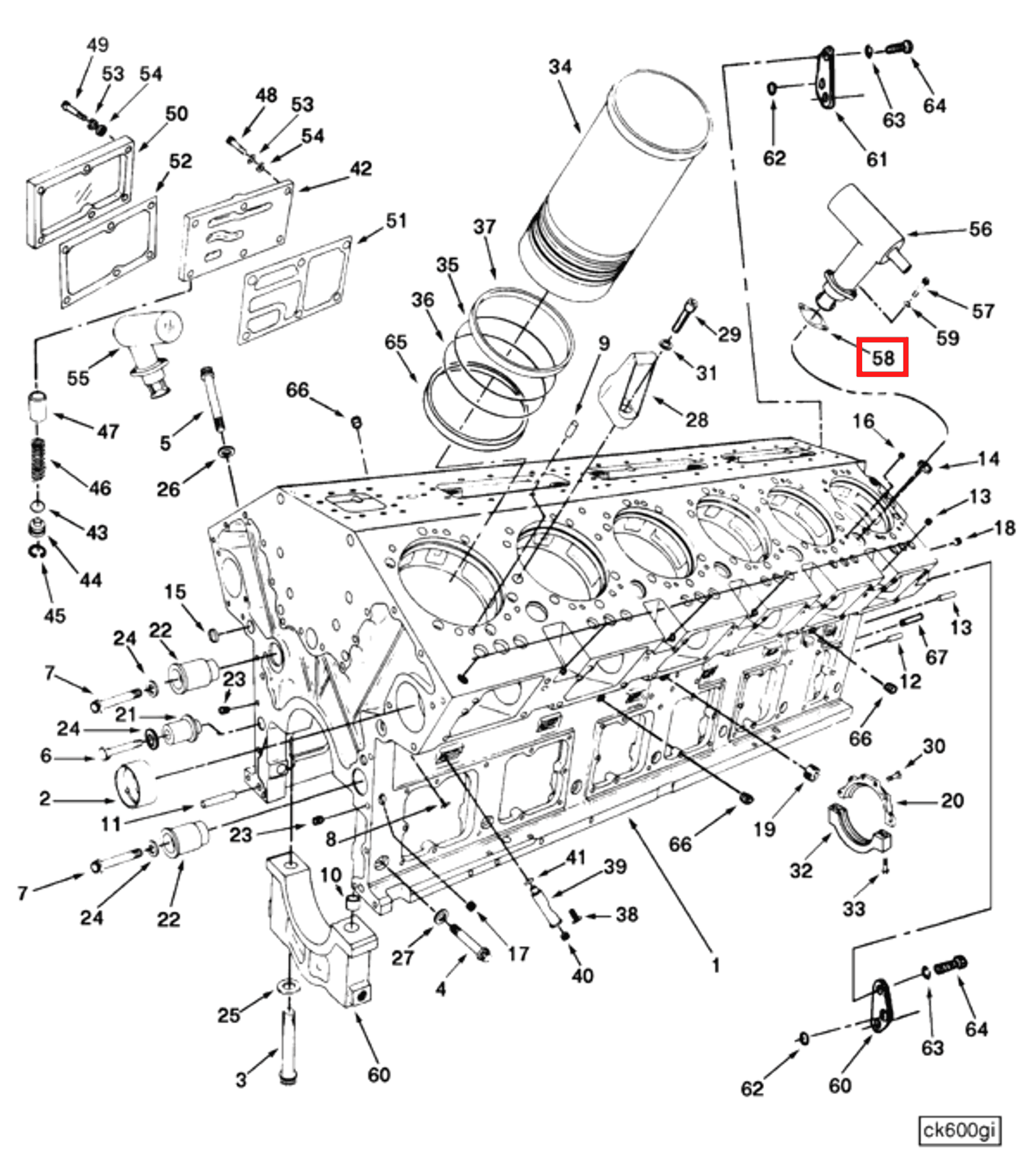 Gasket | Cummins 3175032 | Breather Gasket