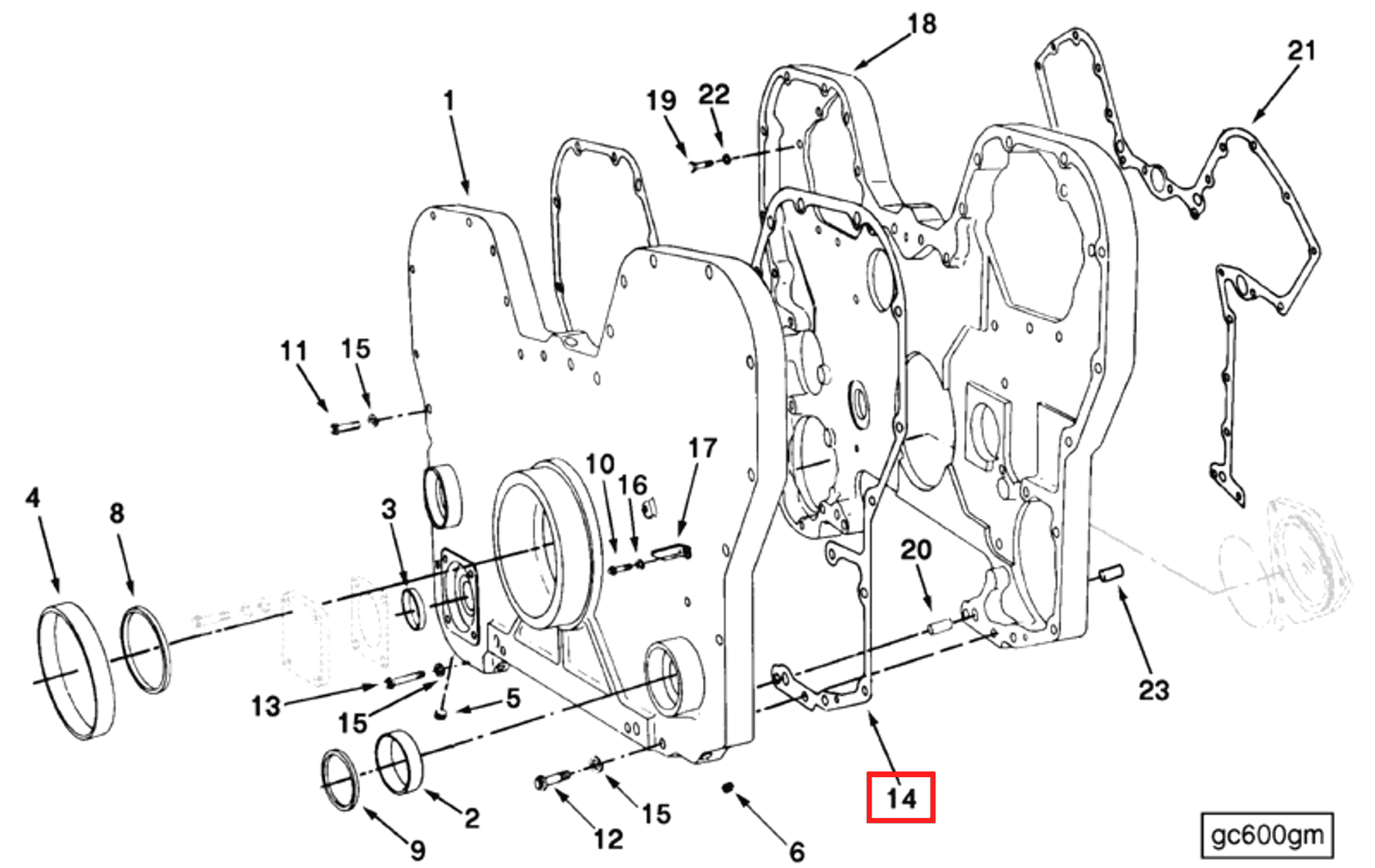Gasket | Cummins 3175059 | Gasket