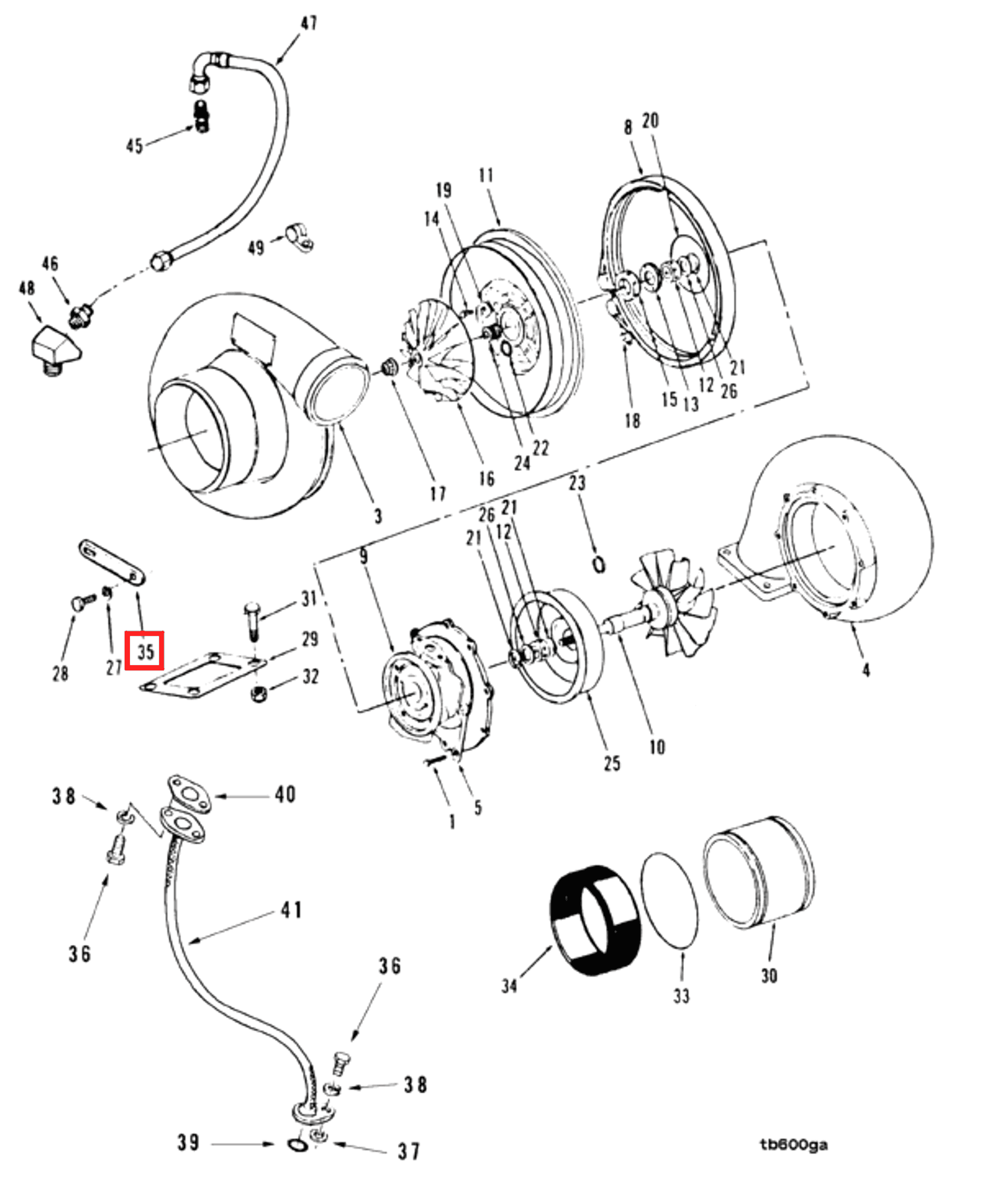 Retainer | Cummins 3175806 | Retaining Brace