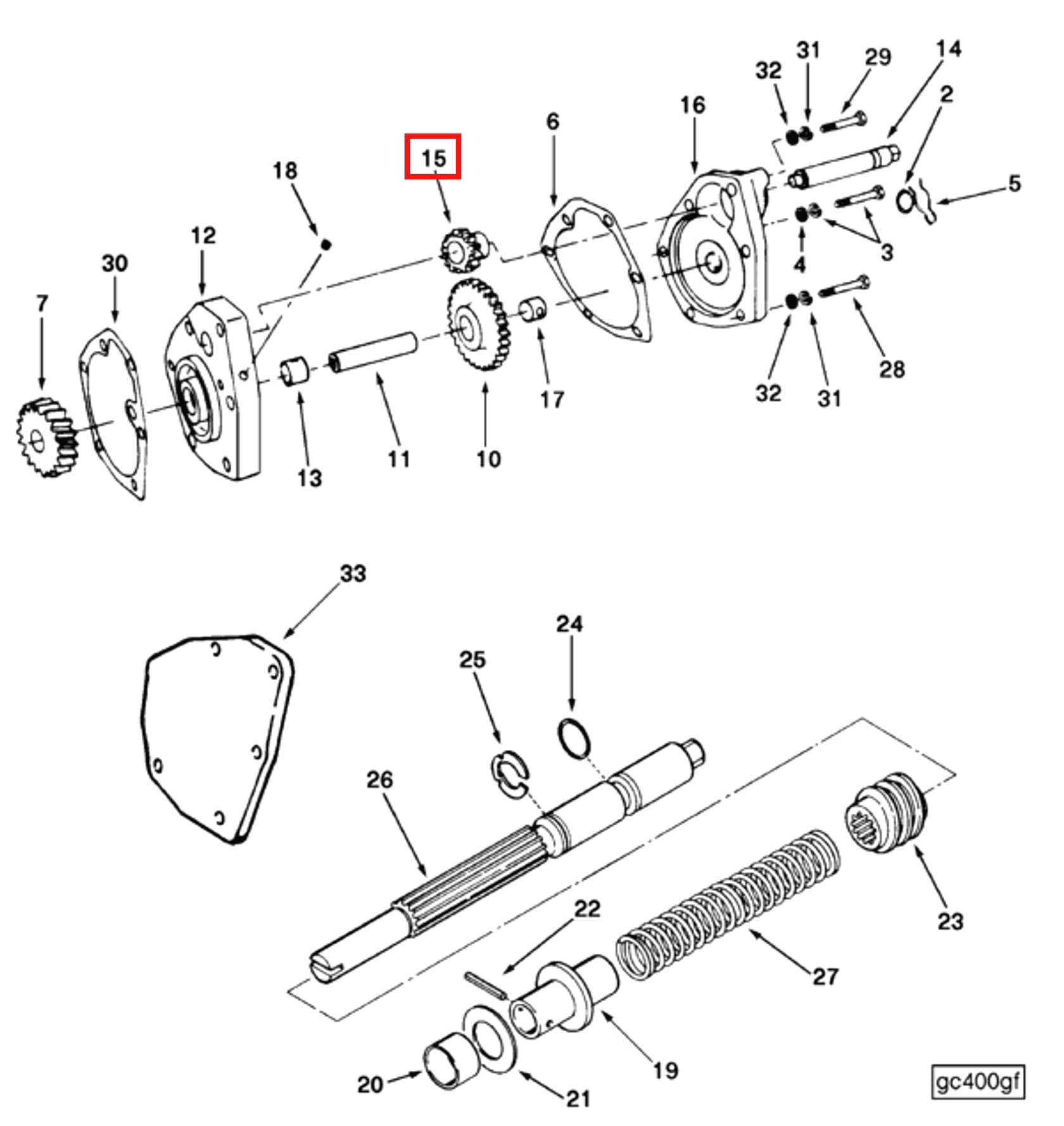 Engine | Cummins 3200384 | Engine Barring Gear