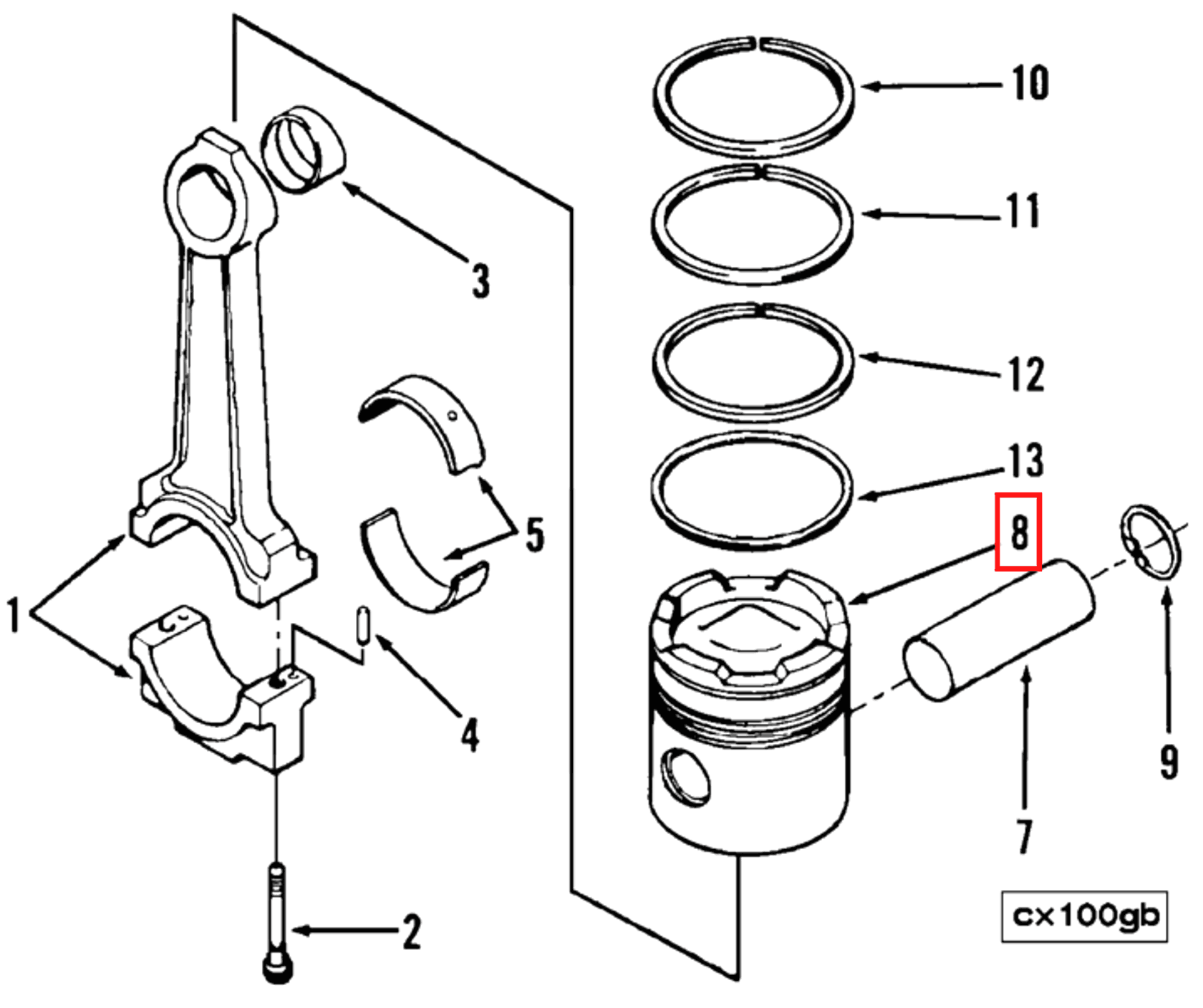 Engine | Cummins 3226010 | Engine Piston