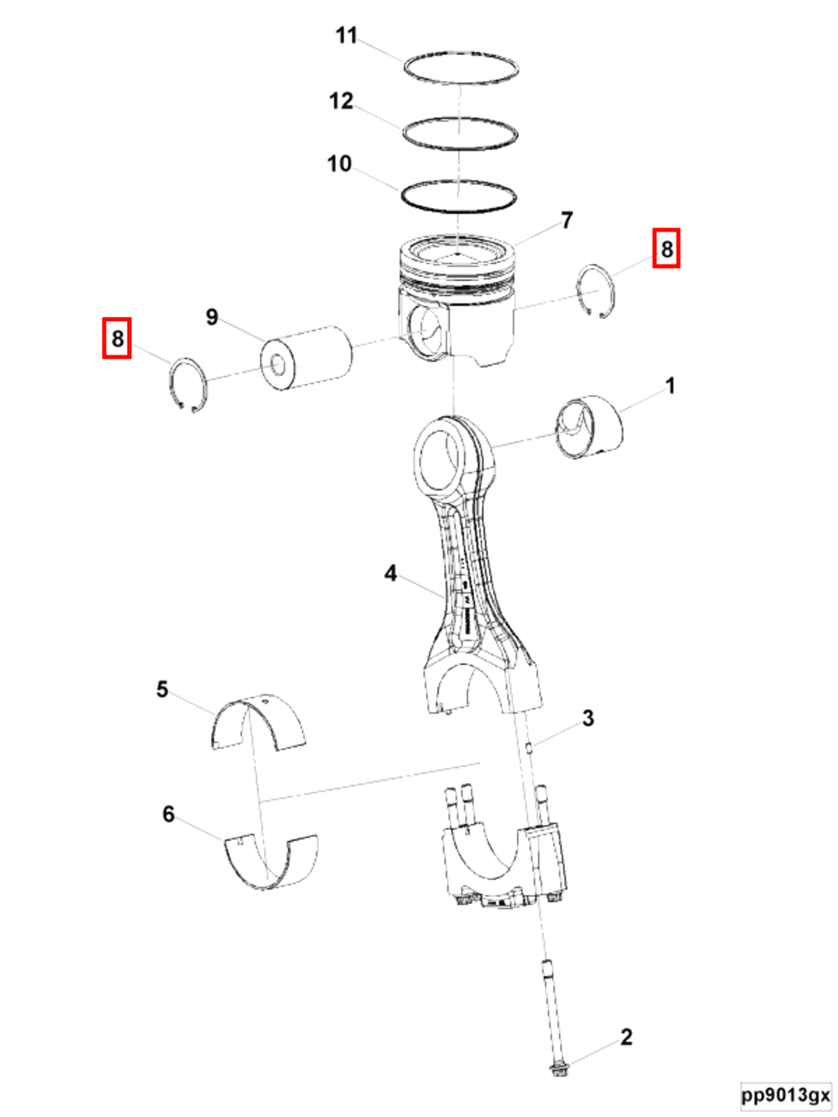 Retainer | Cummins 3231749 | Retaining Ring