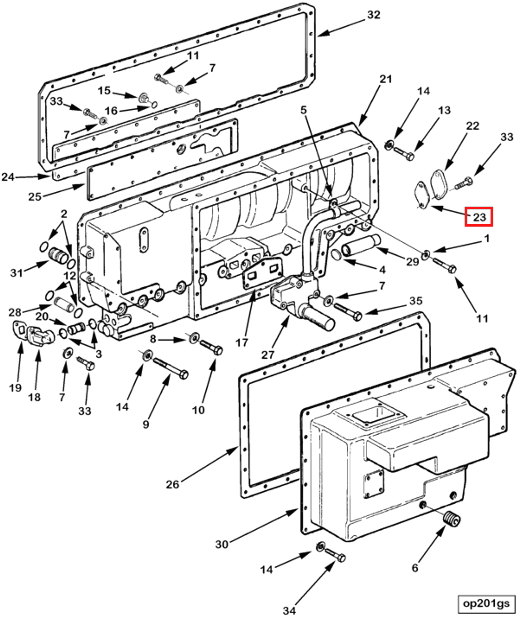 Gasket | Cummins 3252355 | Cover Plate Gasket
