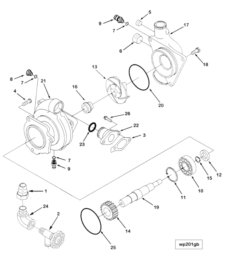 Water Pump | Cummins 3253254