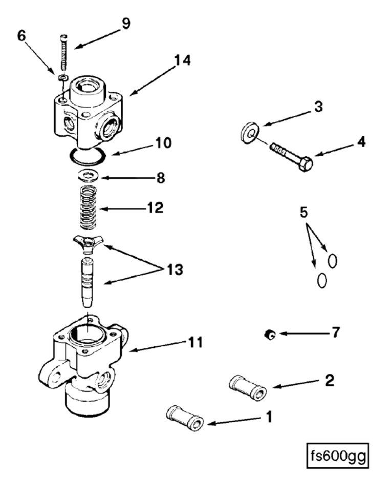 Valve | Cummins 3279782 | One Bank Valve