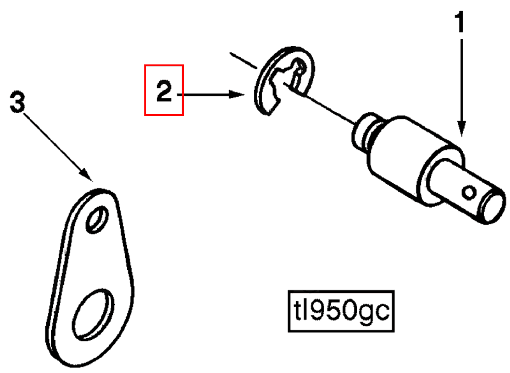 Retainer | Cummins 3281723 | Retaining Ring