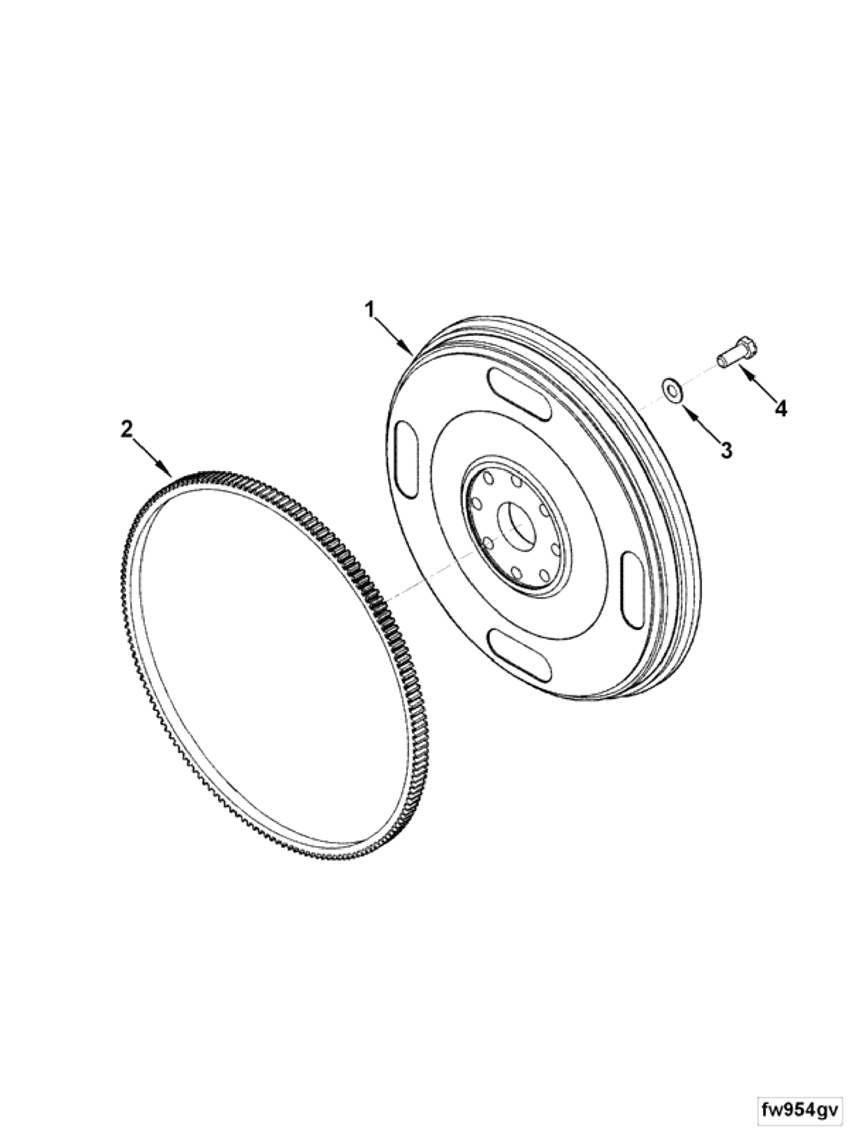 Flywheel | Cummins 3284102