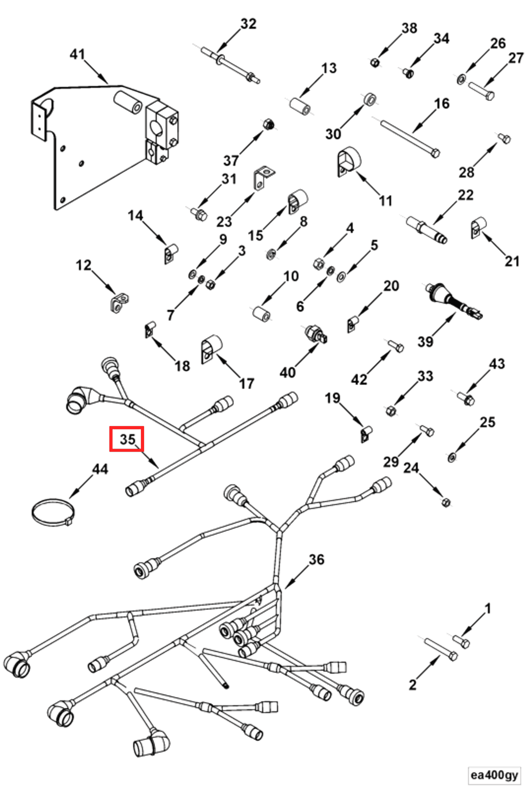 Ring | Cummins 3285464 | Wiring Harness