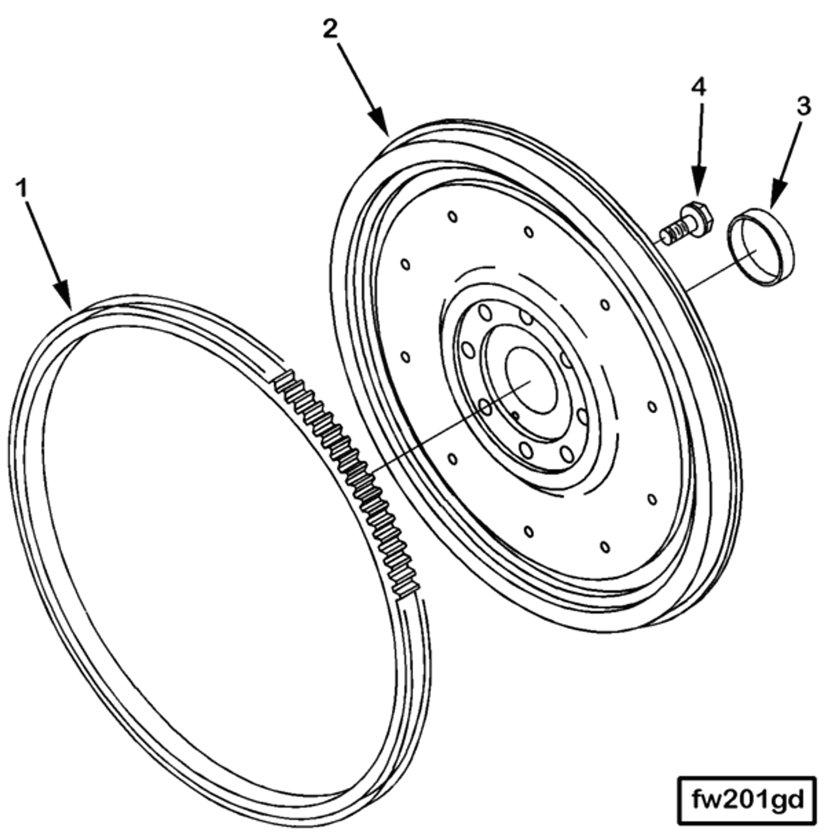 Flywheel | Cummins 3328886