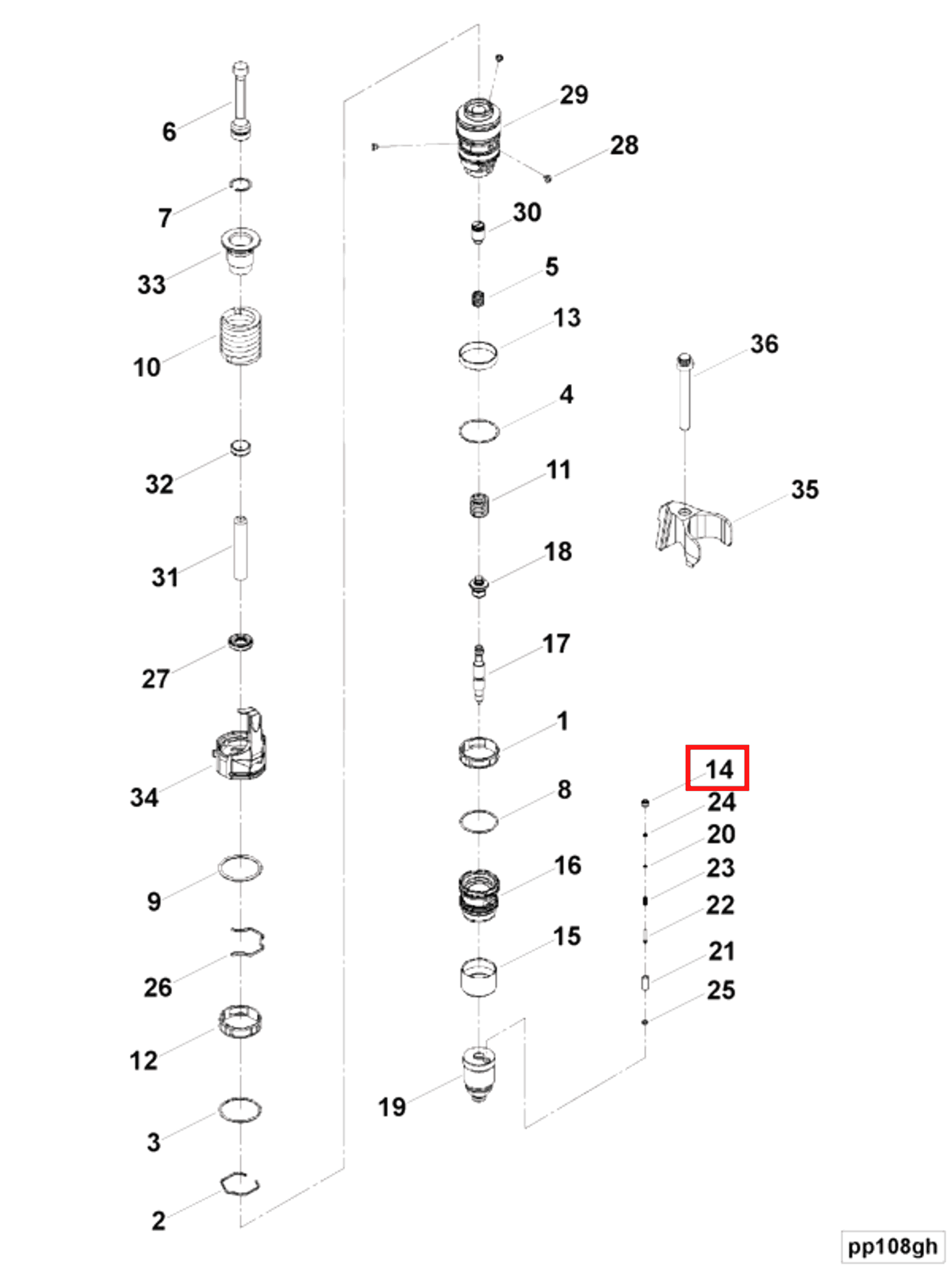Retainer | Cummins 3329685 | Check Valve Retainer