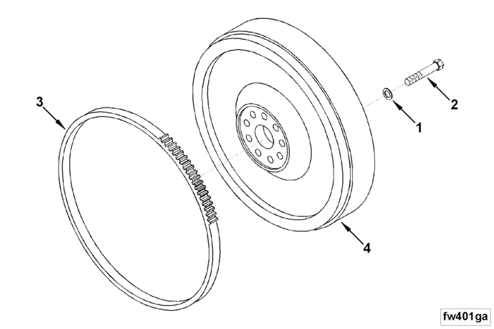 Flywheel | Cummins 3331749