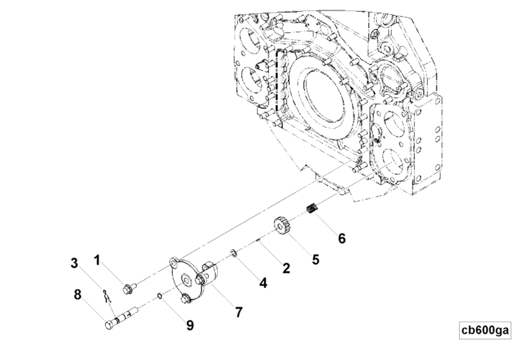 Ring | Cummins 3332325 | Barring Drive