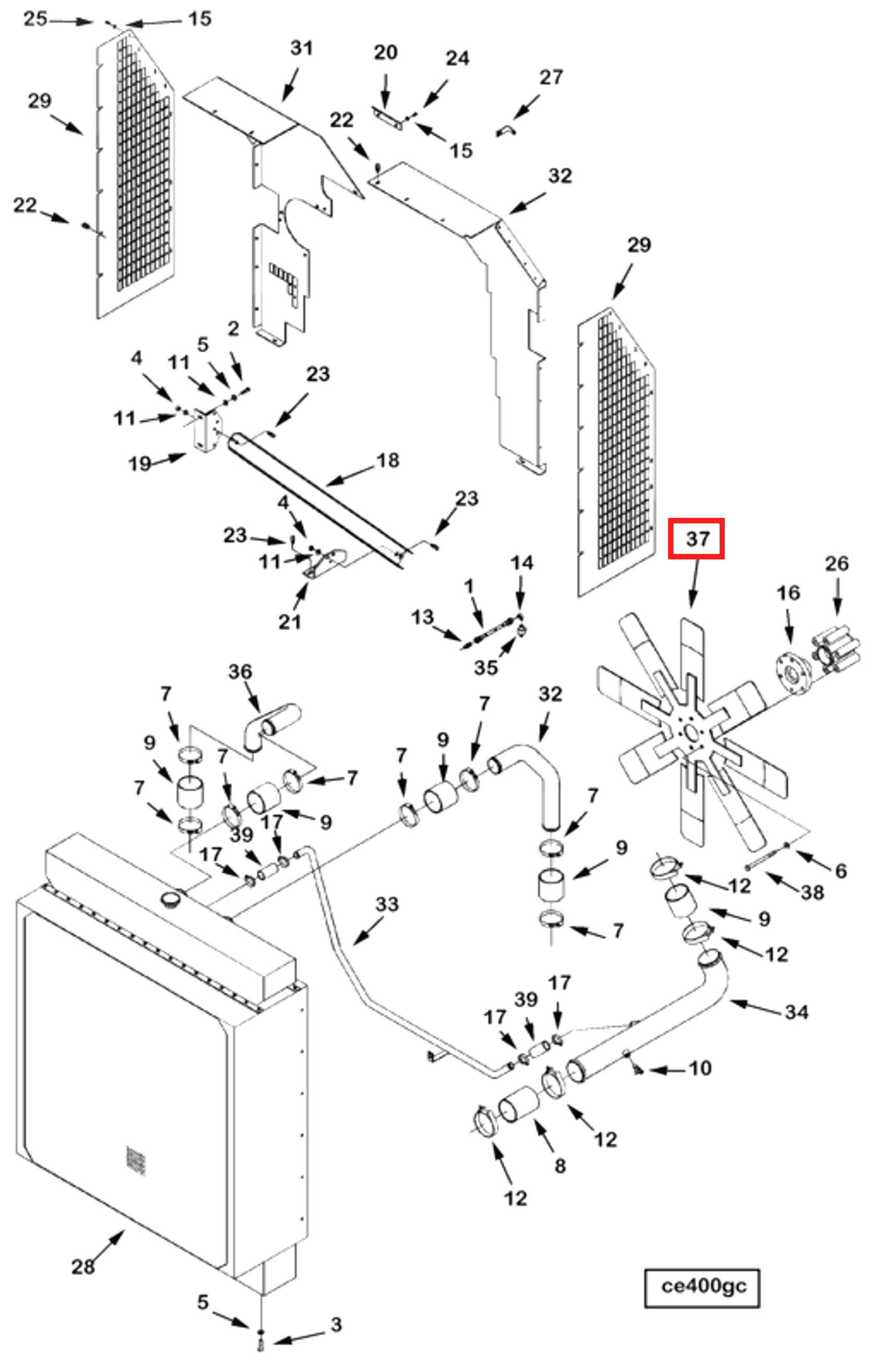 Engine | Cummins 3347580 | Engine Fan