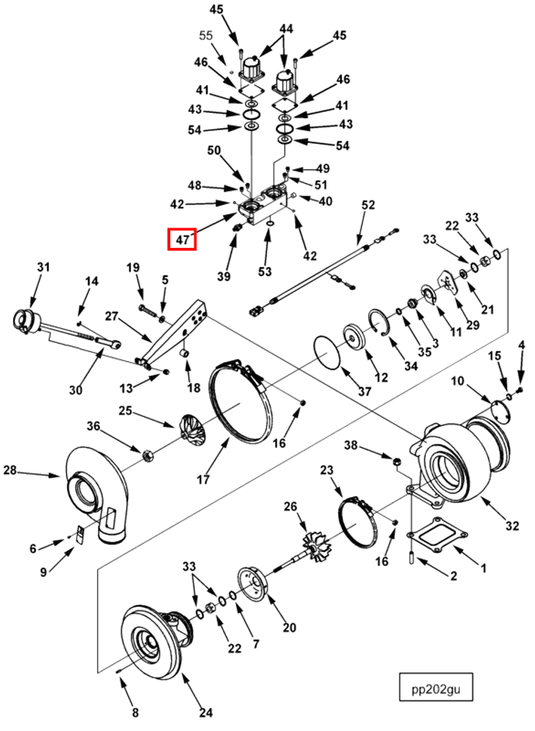 Valve | Cummins 3348687 | Control Valve Body