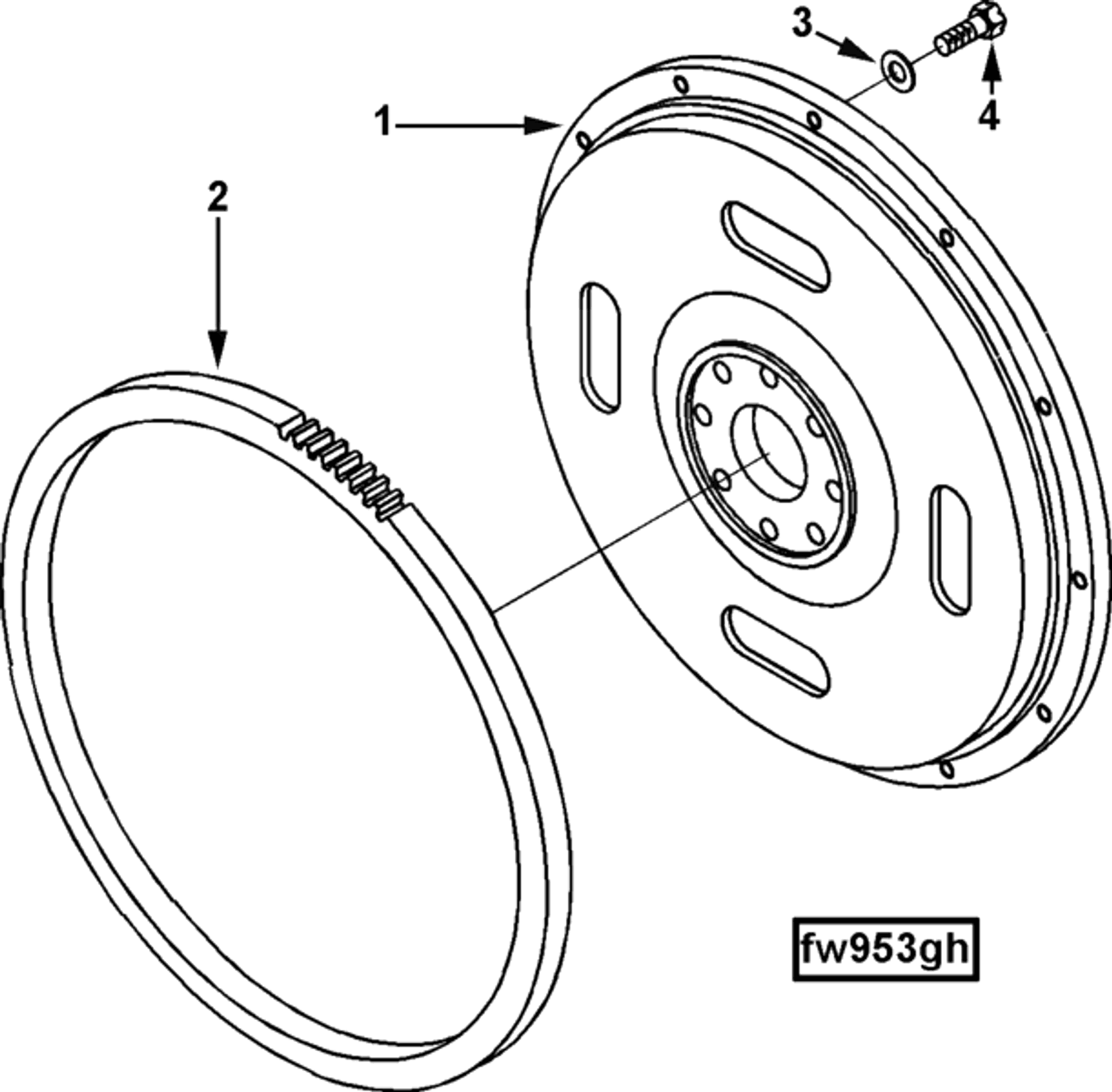 Flywheel | Cummins 3352875