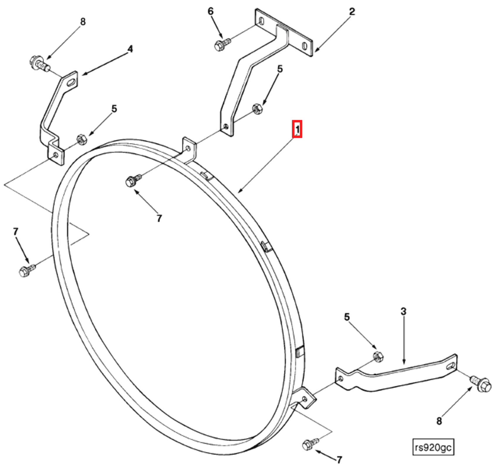 Engine | Cummins 3353017 | Engine Cooling Fan Shroud