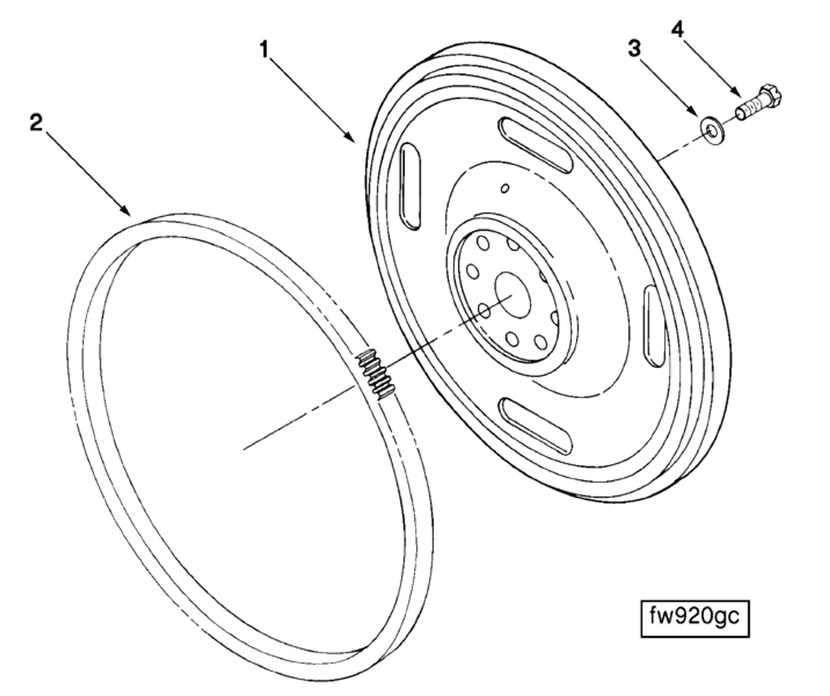 Flywheel | Cummins 3353700