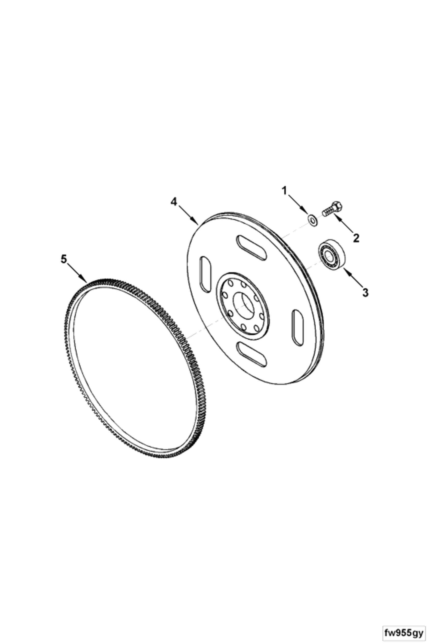 Flywheel | Cummins 3355418