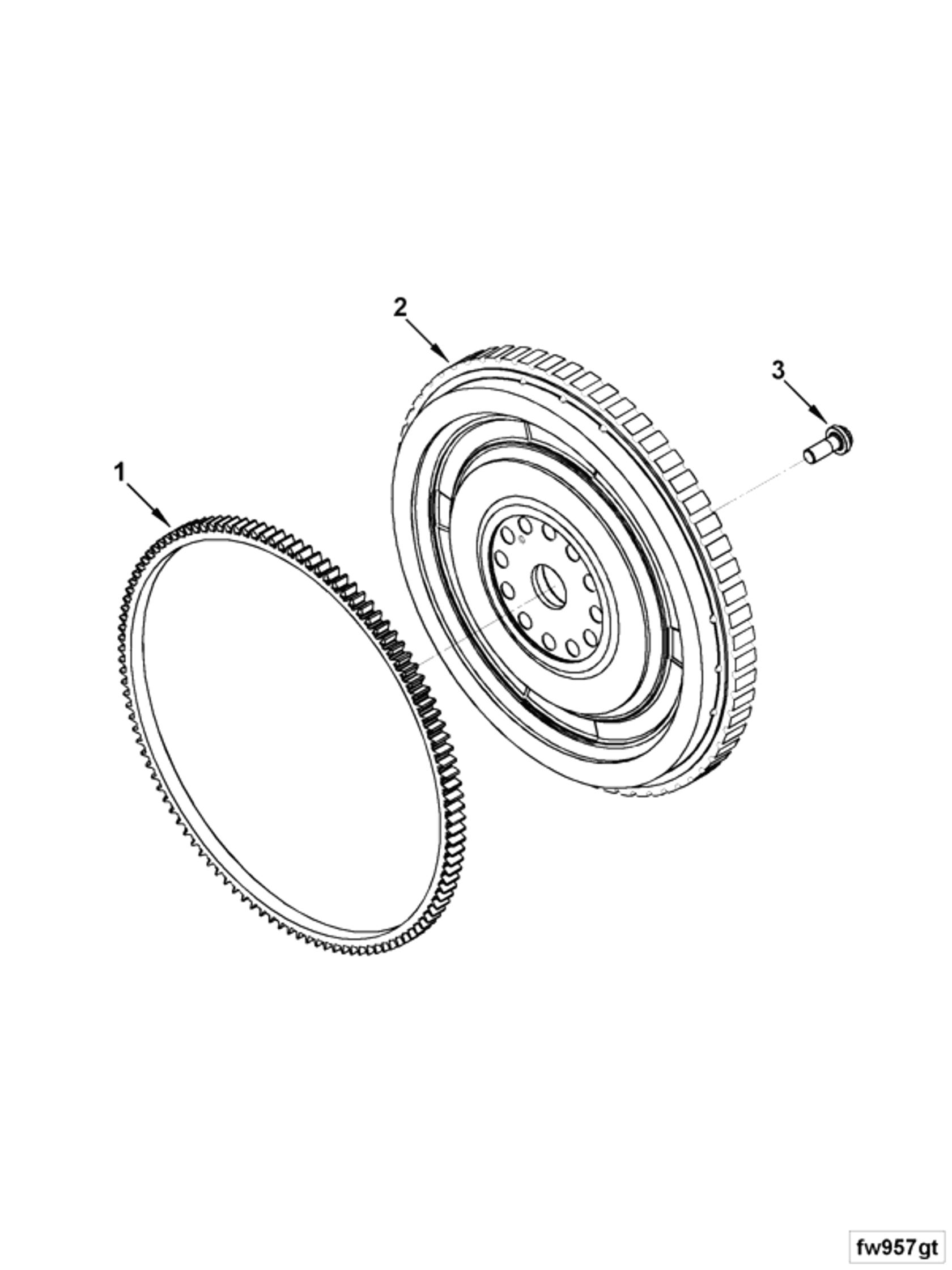 Flywheel | Cummins 3356350