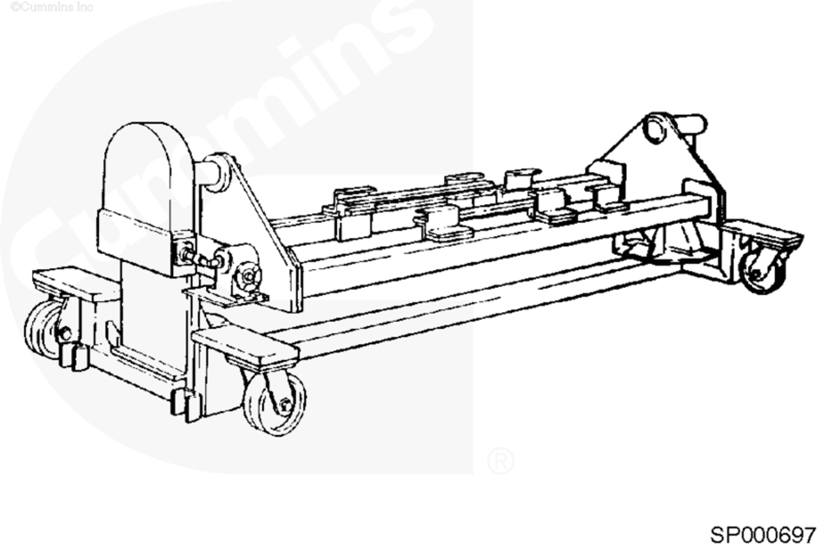 Engine | Cummins 3375990 | Engine Repair Stand