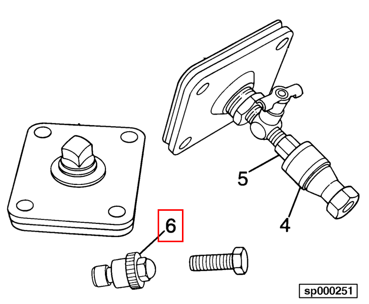Cylinder Blok | Cummins 3376298 | Cylinder Block Deck Water Plug