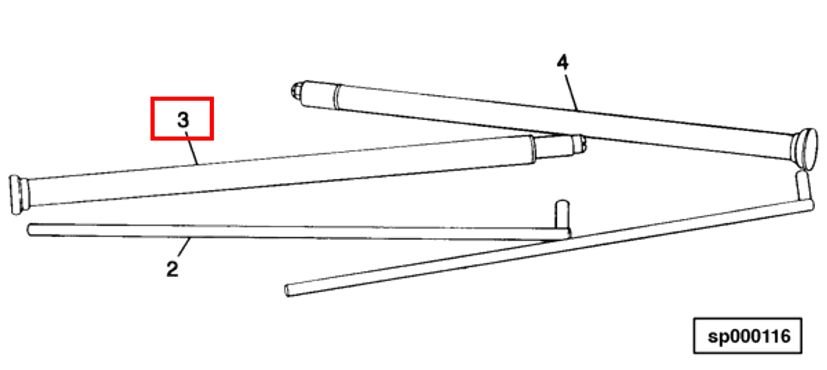 Tappet | Cummins 3376678 | Tappet install/removal Tool
