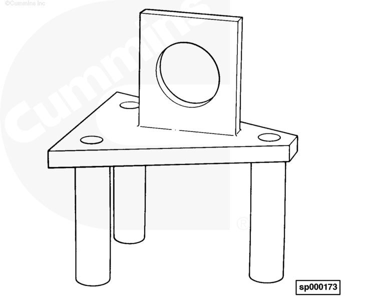 Cylinder Blok | Cummins 3376888 | Cylinder Block Lifting Fixture