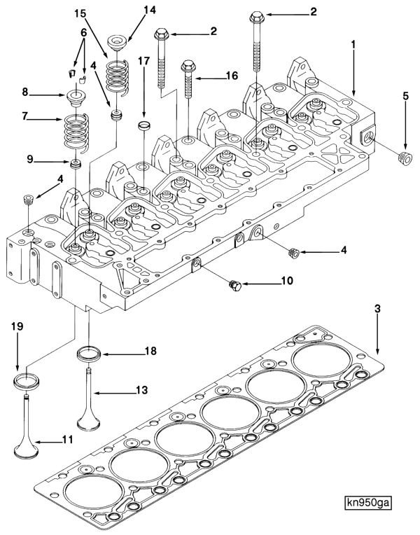Cylinder Head | Cummins 3393091