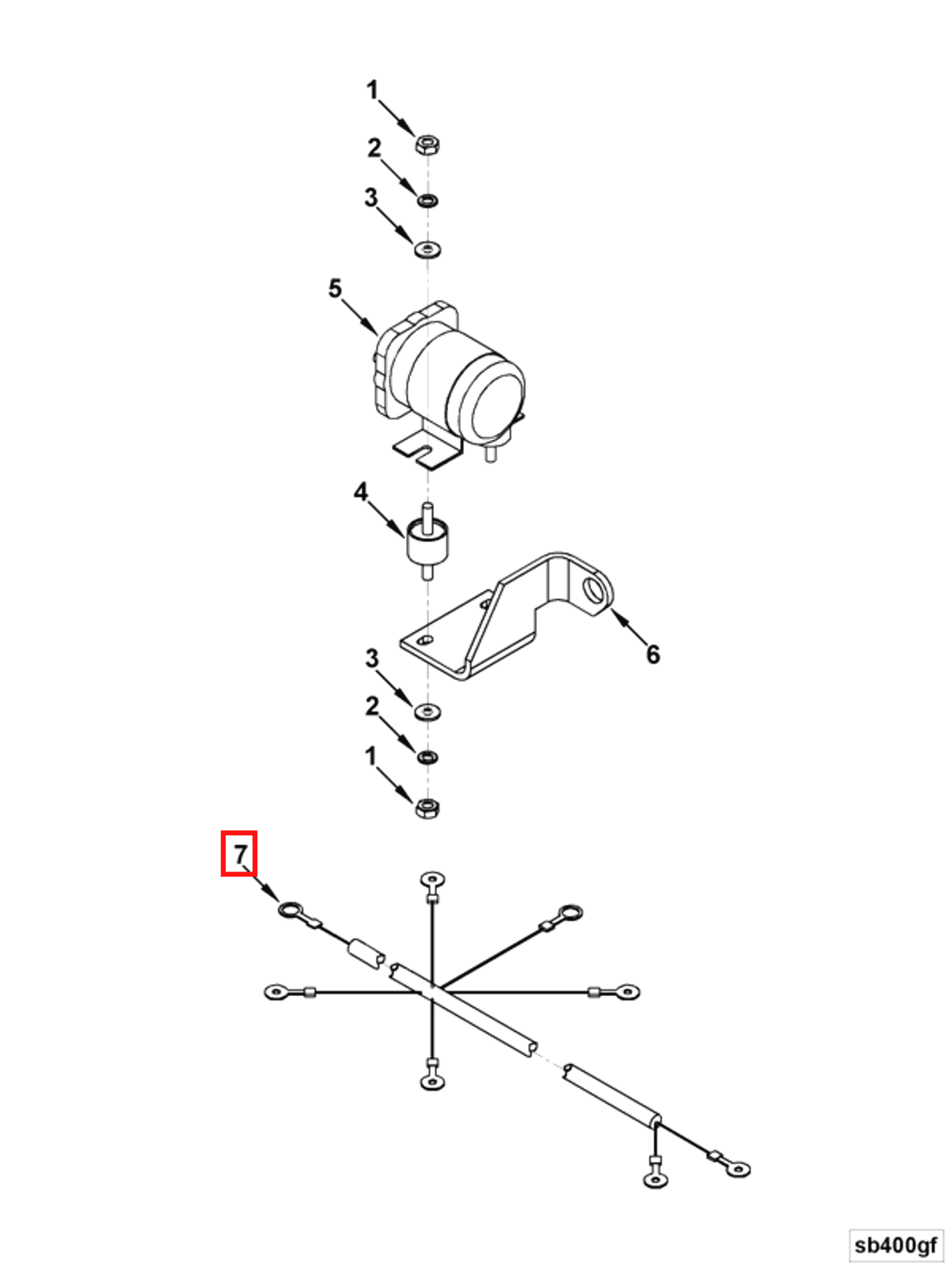 Ring | Cummins 3393995 | Wiring Harness