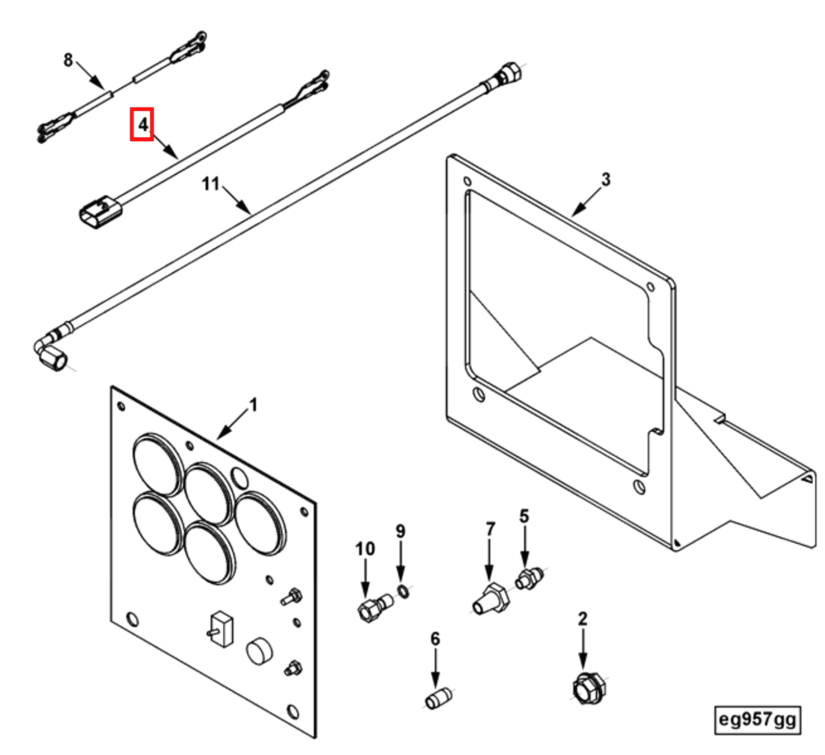 Ring | Cummins 3394480 | Wiring Harness