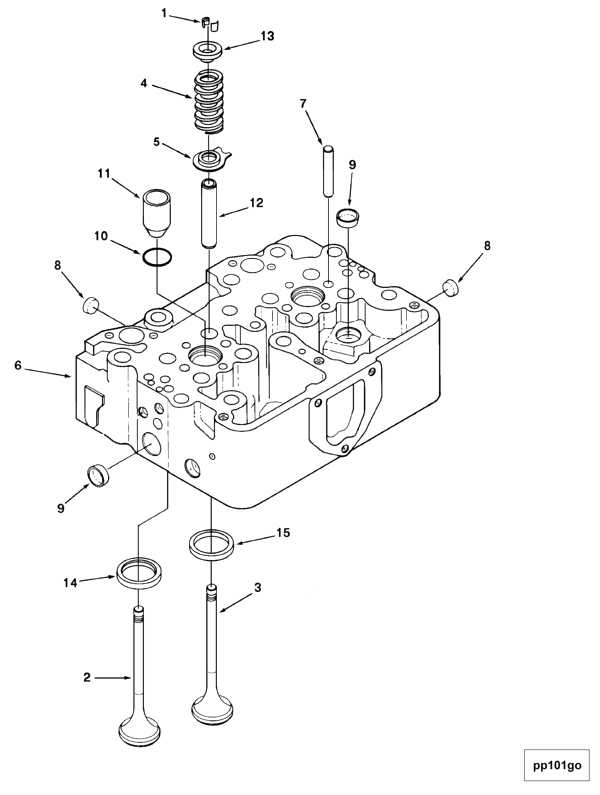 Cylinder Head | Cummins 3406734