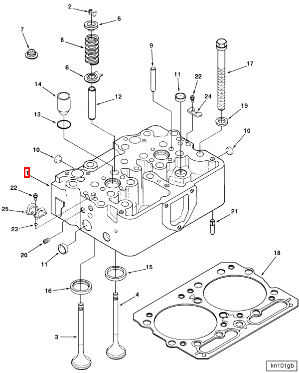 Cylinder Head | Cummins 3411807