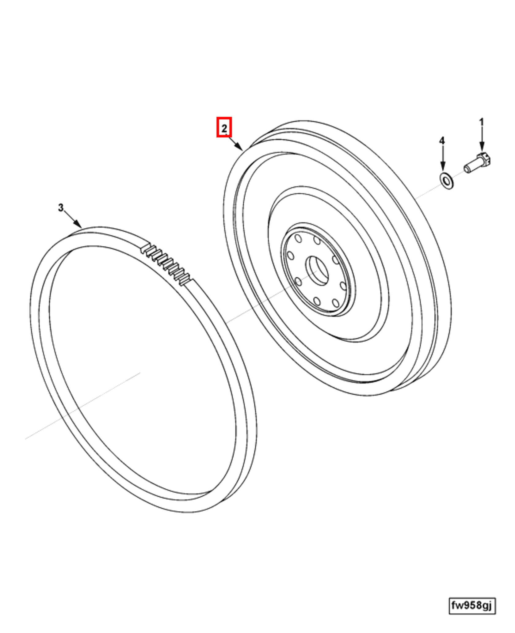 Flywheel | Cummins 3415349