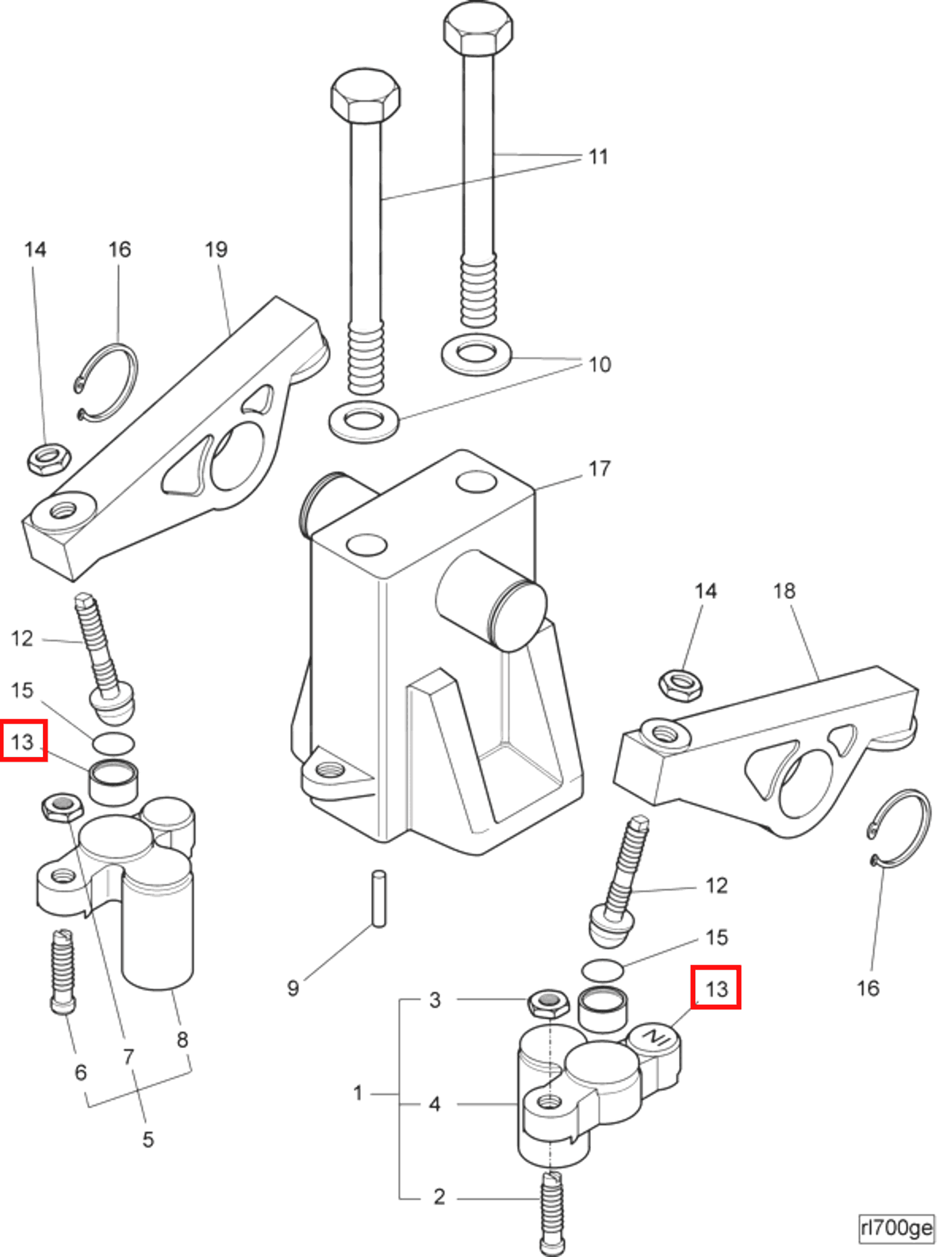 Rocker | Cummins 3420609 | Rocker Lever Socket