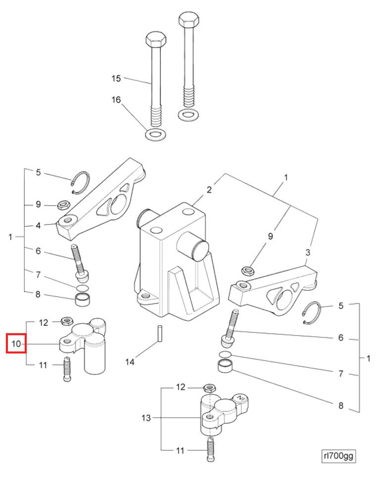 Valve | Cummins 3420628 | Valve Crosshead