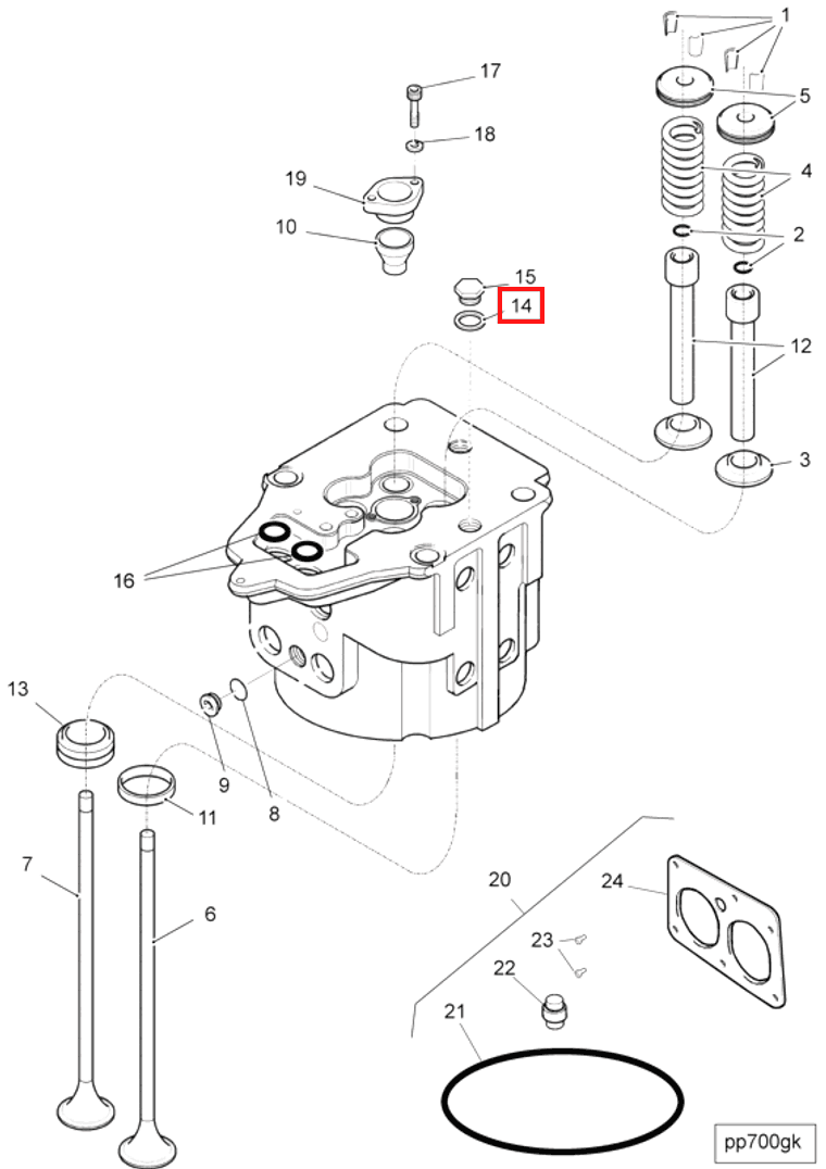 Valve | Cummins 3425571 | Intake Valve
