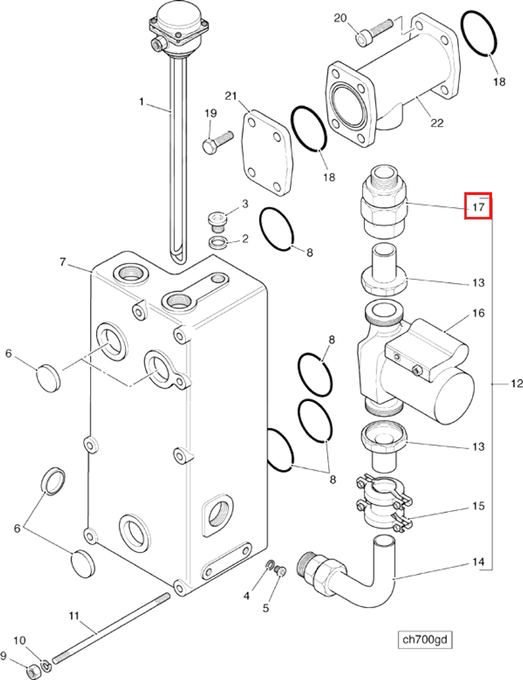 Valve | Cummins 3425702 | Check Valve