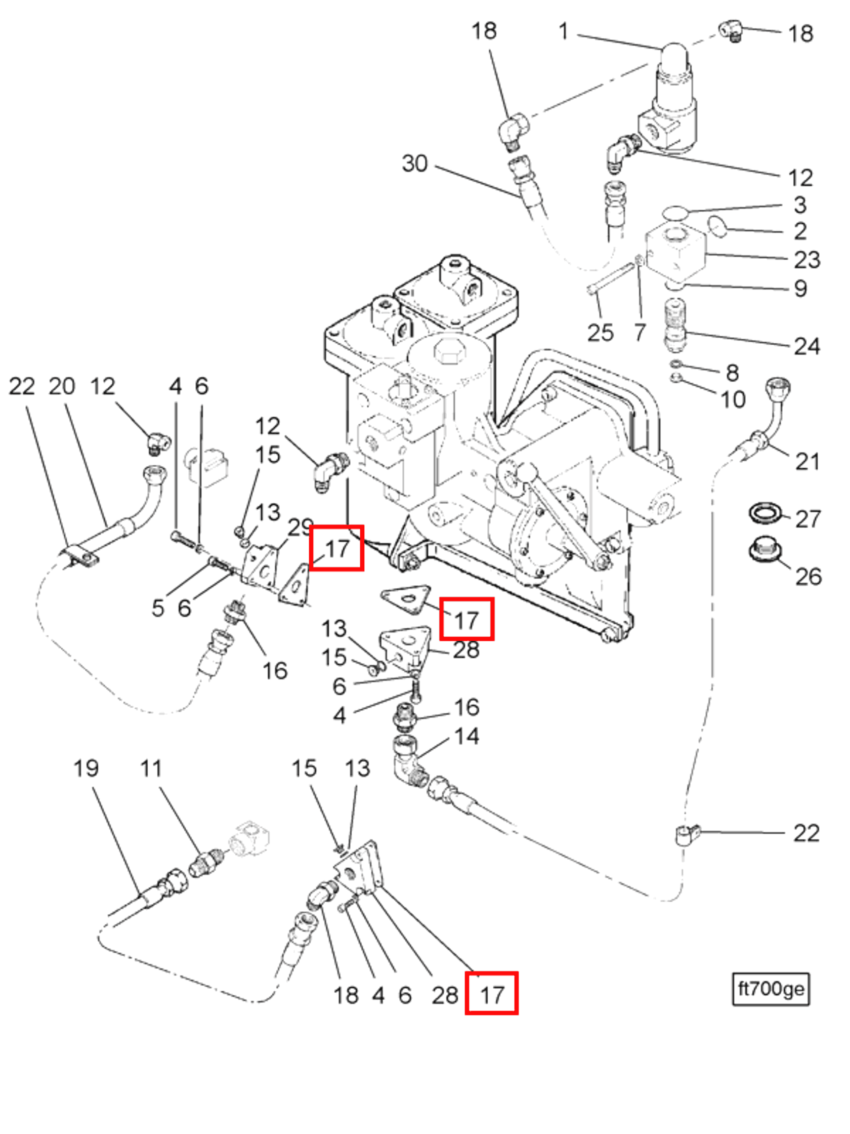 Gasket | Cummins 3425807 | Flange Gasket