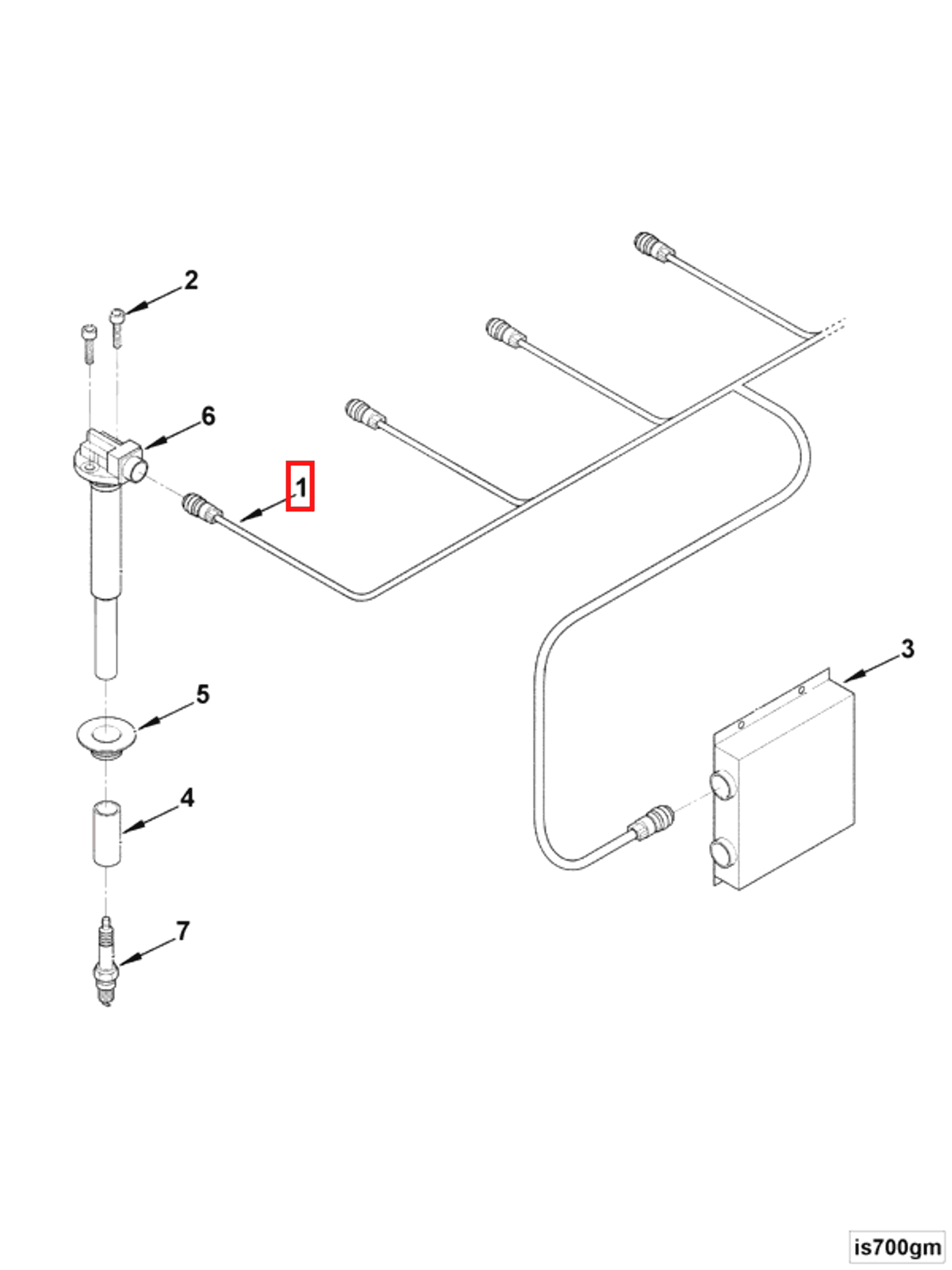Ring | Cummins 3428466 | Wiring Harness