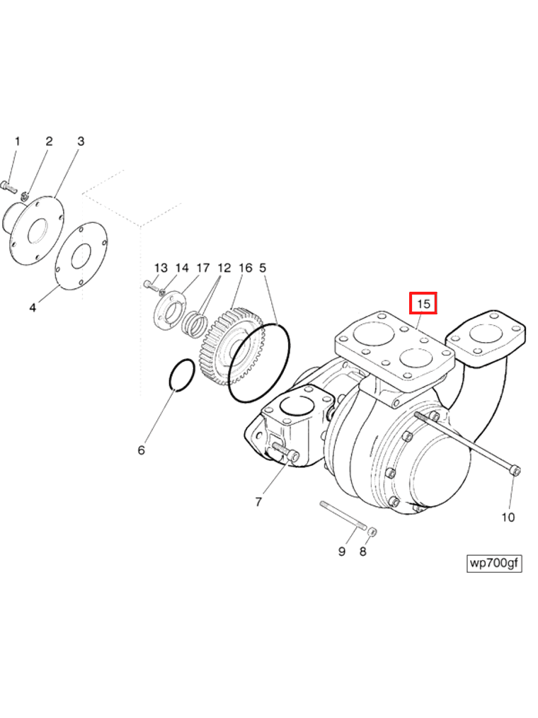 Water Pump | Cummins 3429229