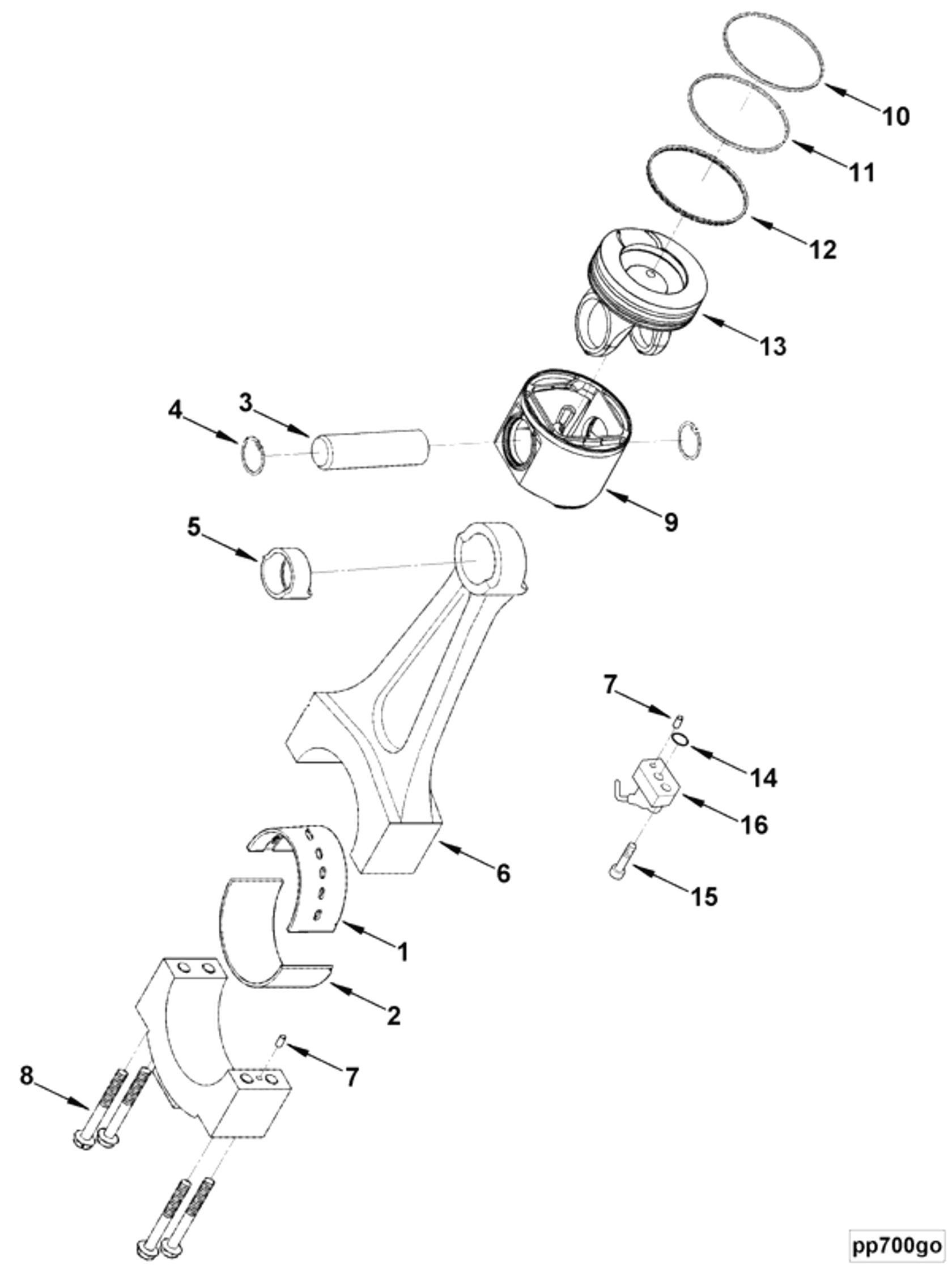 Engine | Cummins 3429773 | Engine Piston Kit