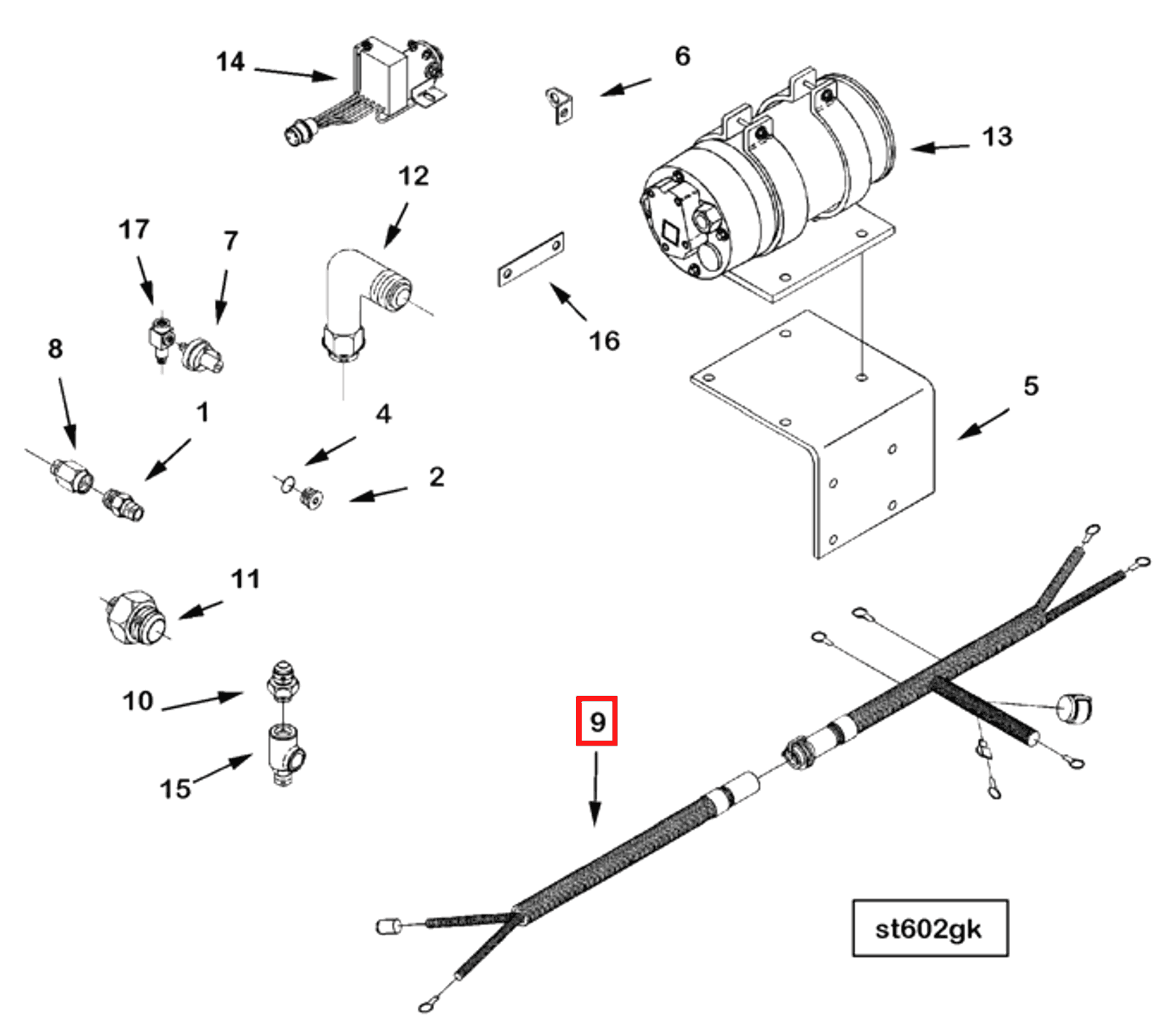 Ring | Cummins 3628758 | Wiring Harness