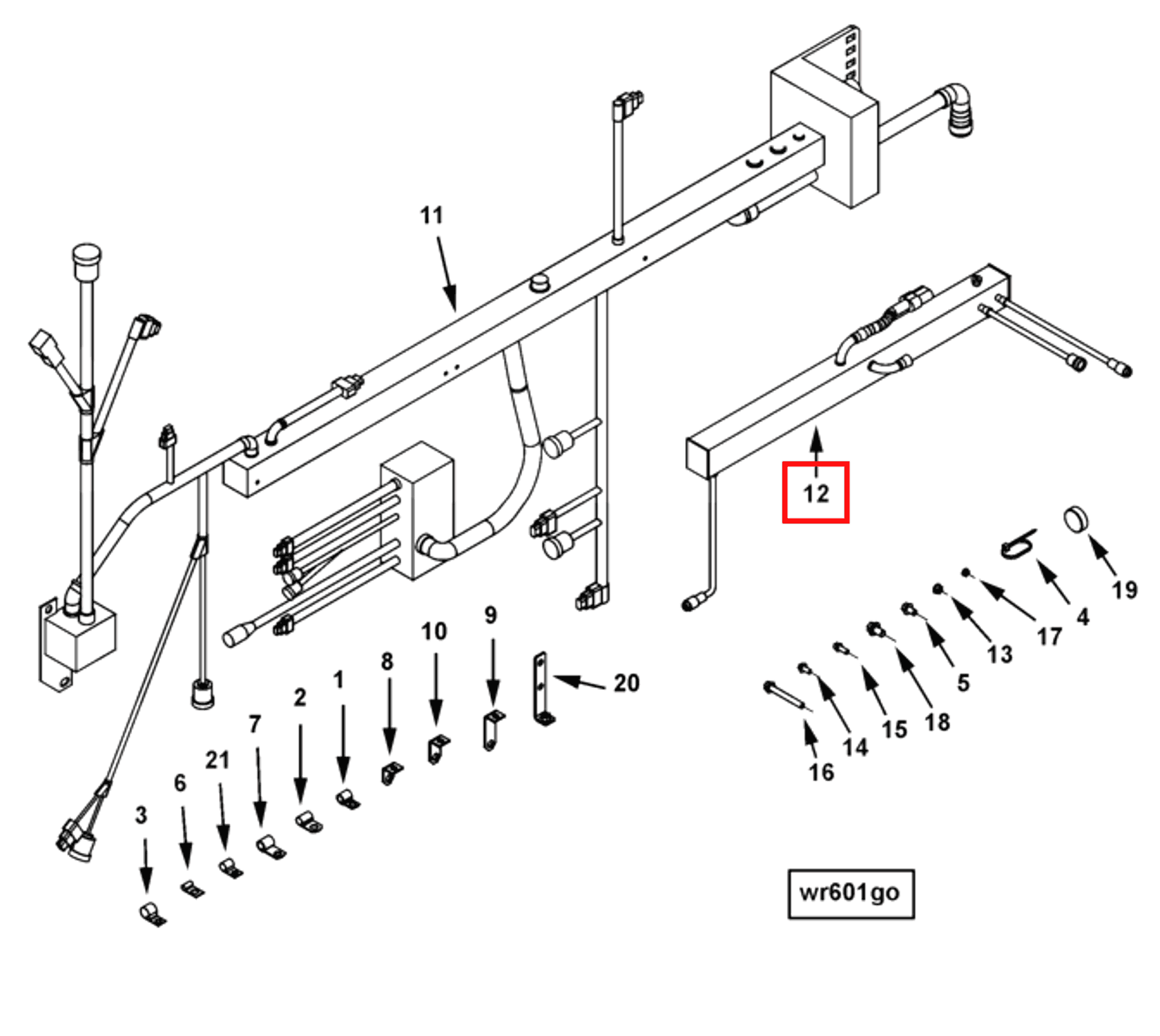 Ring | Cummins 3637074 | Wiring Harness
