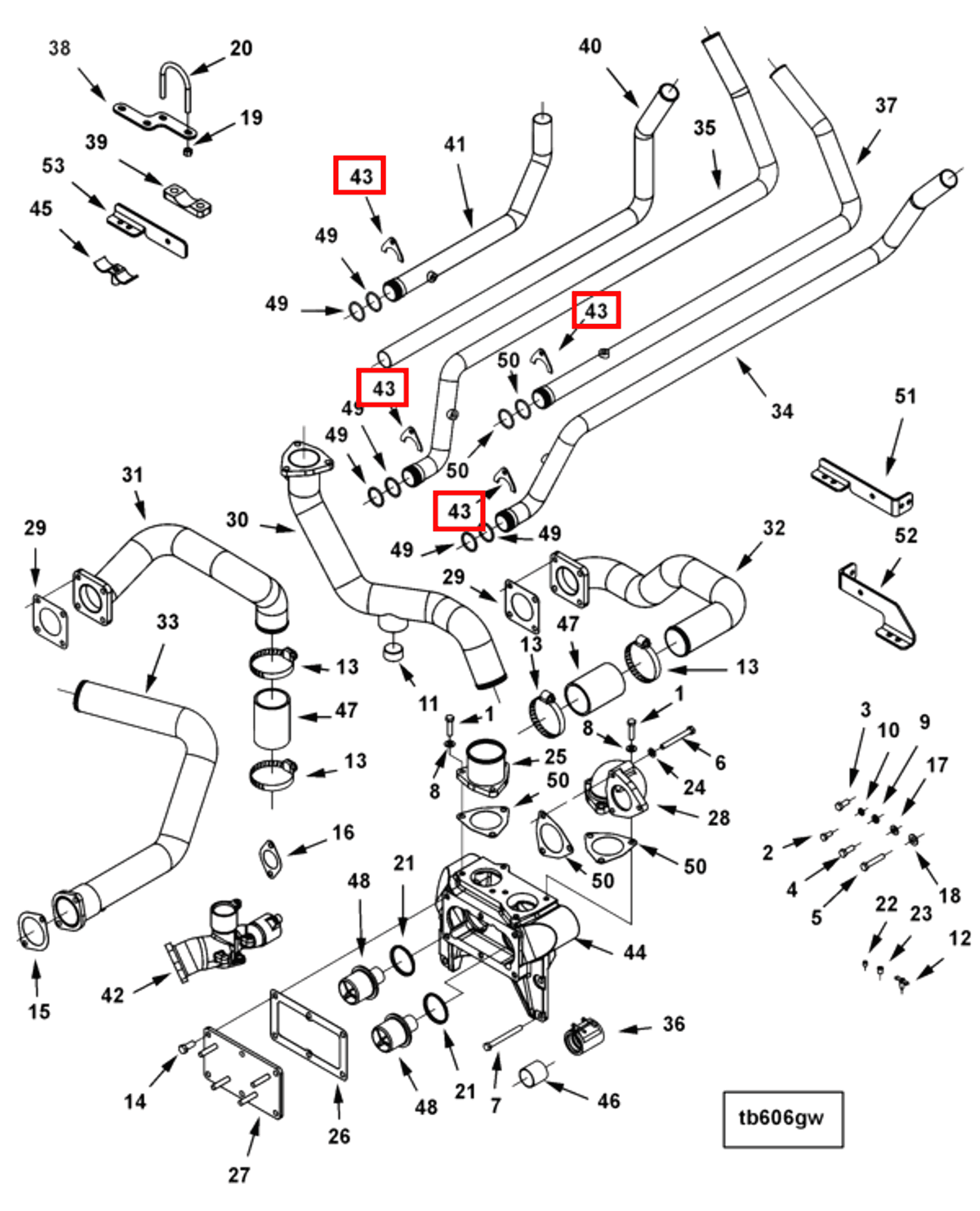 Retainer | Cummins 3637345 | Retaining Clamp
