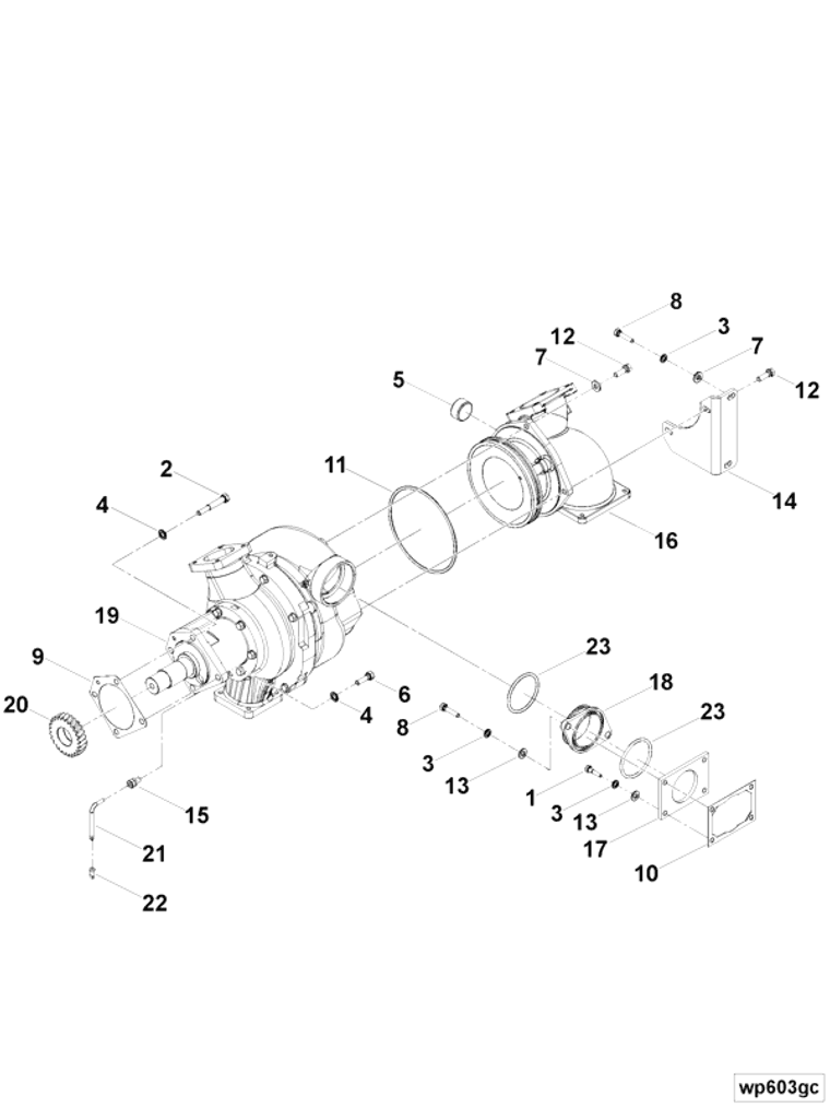 Water Pump | Cummins 3638700 | Water Pump Body